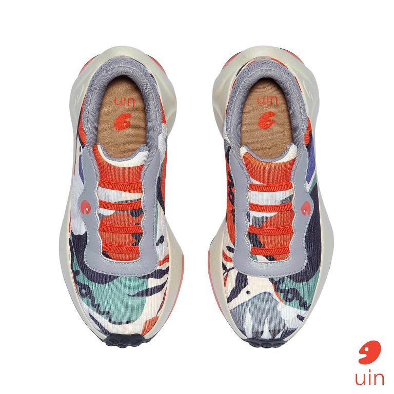 uin 西班牙原創設計 女鞋 運動鞋 塞維利亞1馳思彩繪休閒鞋W1940518