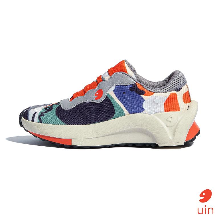 uin 西班牙原創設計 女鞋 運動鞋 塞維利亞1馳思彩繪休閒鞋W1940518