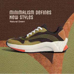 uin 西班牙原創設計 男鞋 運動鞋 塞維利亞2自然綠彩繪休閒鞋M1880319