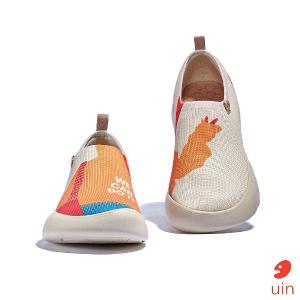 uin 西班牙原創設計 女鞋 帆布鞋 懶人鞋 自信滿滿彩繪休閒鞋W1010770