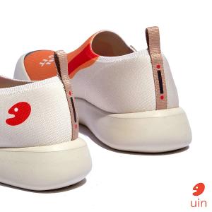 uin 西班牙原創設計 女鞋 帆布鞋 懶人鞋 自信滿滿彩繪休閒鞋W1010770