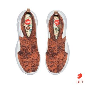 uin 西班牙原創設計 女鞋 踝靴 帕爾瑪2椰棕素色休閒鞋W1390488