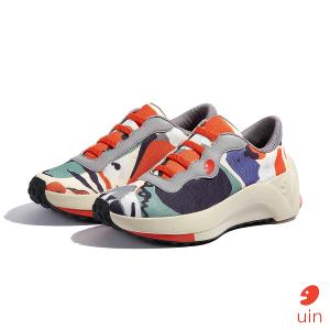 uin 西班牙原創設計 女鞋 運動鞋 塞維利亞1馳思彩繪休閒鞋W1940518