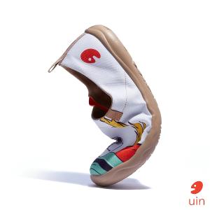 uin 西班牙原創設計 男鞋 帆布鞋 懶人鞋 休假中彩繪休閒鞋M1010374