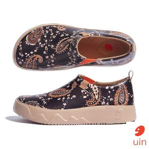 uin 西班牙原創設計 女鞋 懶人鞋 托萊多9生命之花2彩繪休閒鞋W1710413