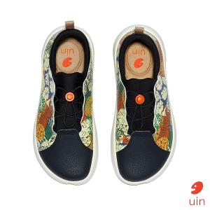 uin 西班牙原創設計 女鞋 運動鞋 巴特羅2花夜彩繪休閒鞋W1760431