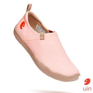 uin 西班牙原創設計 女鞋 帆布鞋 懶人鞋 托萊多素色緋紅休閒鞋W1109391