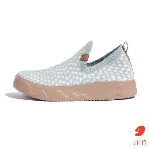 uin 西班牙原創設計 女鞋 懶人鞋 富埃特文圖拉1鷺白素色休閒鞋W1550449