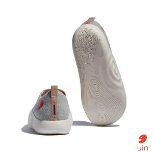 uin 西班牙原創設計 女鞋 帆布鞋 懶人鞋 托萊多10淺綠素色休閒鞋W1710815