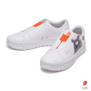 uin 西班牙原創設計 女鞋 守護熊2彩繪休閒鞋W1520154