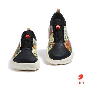 uin 西班牙原創設計 女鞋 運動鞋 巴特羅2花夜彩繪休閒鞋W1760431