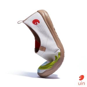 uin 西班牙原創設計 女鞋 帆布鞋 懶人鞋 山野彩虹彩繪休閒鞋W1010617