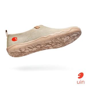 uin 西班牙原創設計 女鞋 帆布鞋 懶人鞋 托萊多素色蒼黃休閒鞋W1109390