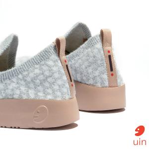 uin 西班牙原創設計 女鞋 懶人鞋 富埃特文圖拉1鷺白素色休閒鞋W1550449