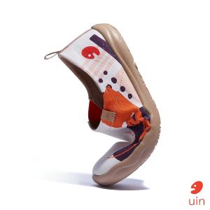 uin 西班牙原創設計 女鞋 帆布鞋 懶人鞋 靈感塗鴉彩繪休閒鞋W1010616