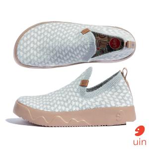 uin 西班牙原創設計 女鞋 懶人鞋 富埃特文圖拉1鷺白素色休閒鞋W1550449