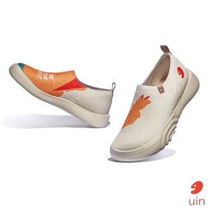 uin 西班牙原創設計 女鞋 帆布鞋 懶人鞋 自信滿滿彩繪休閒鞋W1010770