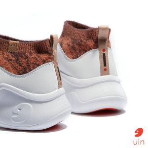 uin 西班牙原創設計 女鞋 踝靴 帕爾瑪2椰棕素色休閒鞋W1390488