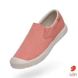 uin 西班牙原創設計 女鞋 懶人鞋 卡迪斯珊瑚粉彩繪休閒鞋W1490124