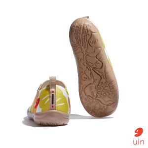 uin 西班牙原創設計 女鞋 帆布鞋 懶人鞋 菠蘿片彩繪休閒鞋W1010577