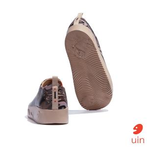 uin 西班牙原創設計 男鞋 懶人鞋 托萊多9記憶渦旋彩繪休閒鞋M1710275