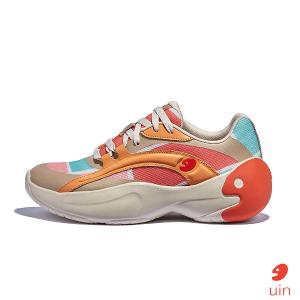 uin 西班牙原創設計 女鞋 厚底鞋 增高鞋 老爹鞋 彩色草甸彩繪休閒鞋W1380912