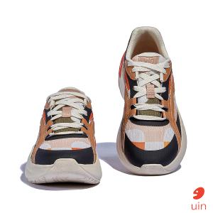 uin 西班牙原創設計 女鞋 厚底鞋 增高鞋 老爹鞋 漠北彩韻彩繪休閒鞋W1380913