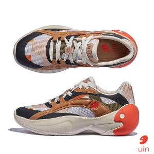 uin 西班牙原創設計 女鞋 厚底鞋 增高鞋 老爹鞋 漠北彩韻彩繪休閒鞋W1380913