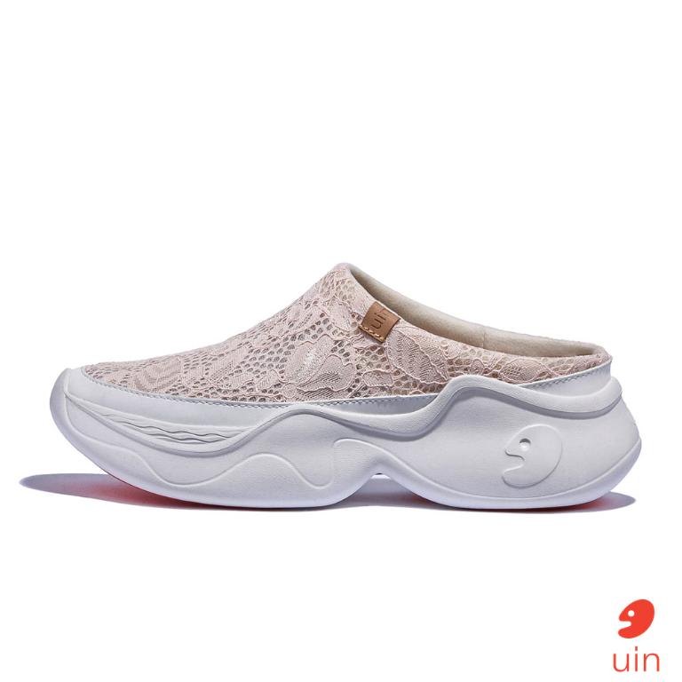 uin 西班牙原創設計 女鞋 厚底鞋 懶人鞋 半拖鞋 半包鞋 帕爾瑪6夢境粉W1480889