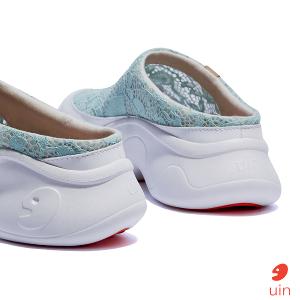 uin 西班牙原創設計 女鞋 厚底鞋 懶人鞋 半拖鞋 半包鞋 帕爾瑪6仙境綠W1480890