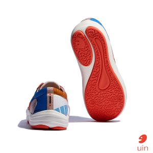 uin 西班牙原創設計 女鞋 帆布鞋 懶人鞋 樂褔鞋 幾何花園彩繪休閒鞋W1750820