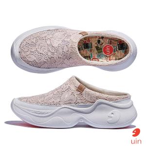 uin 西班牙原創設計 女鞋 厚底鞋 懶人鞋 半拖鞋 半包鞋 帕爾瑪6夢境粉W1480889