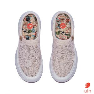 uin 西班牙原創設計 女鞋 厚底鞋 懶人鞋 半拖鞋 半包鞋 帕爾瑪6夢境粉W1480889