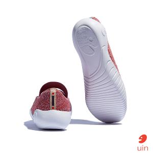 uin 西班牙原創設計 女鞋 帆布鞋 懶人鞋 梅若卡6紅粉彩繪休閒鞋W1620731