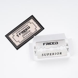 FREED 豪華四件雙刃刮鬍刀禮盒- 馬鞍棕+客製化刻字服務