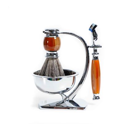 FREED 五刀式刮鬍刀天行者禮盒五件組 - 仿琥珀