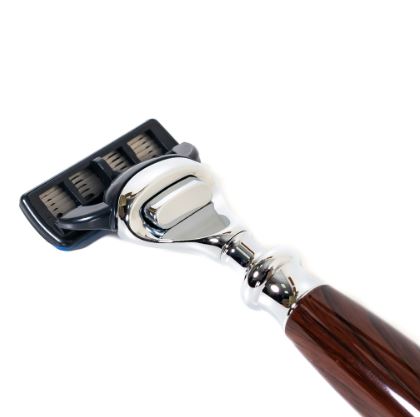 FREED 五刀式刮鬍刀天行者禮盒五件組 -仿紫紅壇木