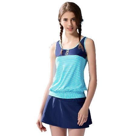 【Summer Love 夏之戀】大女長版二件式(褲連裙)S23721