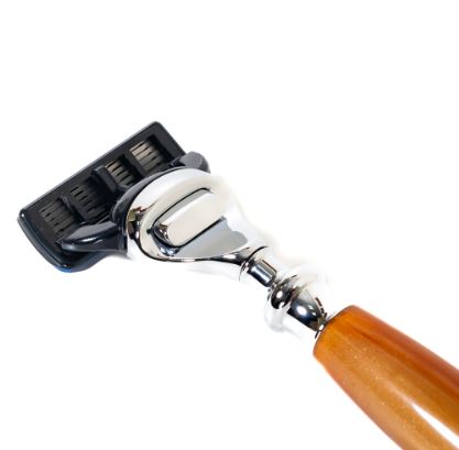 FREED 五刀式刮鬍刀天行者禮盒五件組 - 仿琥珀