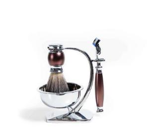 FREED 五刀式刮鬍刀天行者禮盒五件組 - 馬鞍棕