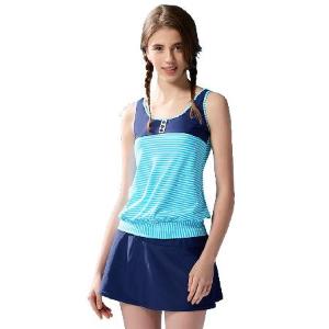 【Summer Love 夏之戀】大女長版二件式(褲連裙)S23721