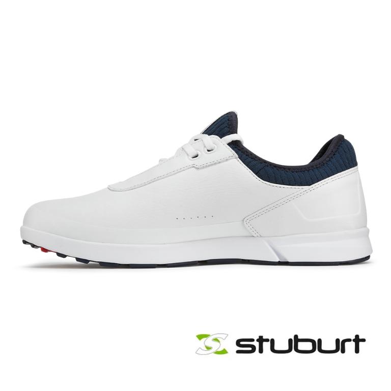stuburt  英國百年高爾夫球科技防水練習鞋 男鞋 EVOLUTION CASUAL SBSHU1299 (白色)