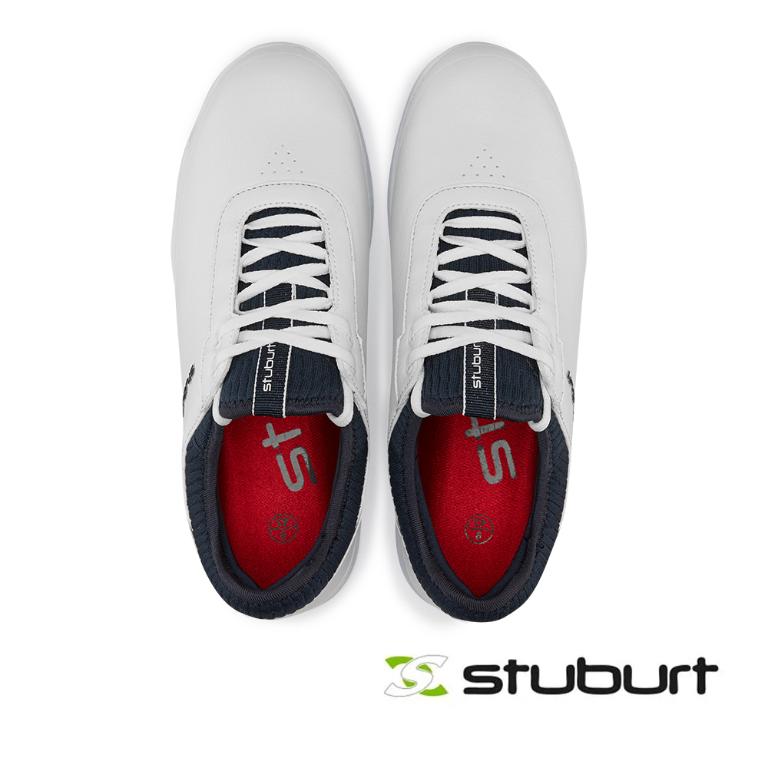 stuburt  英國百年高爾夫球科技防水練習鞋 男鞋 EVOLUTION CASUAL SBSHU1299 (白色)