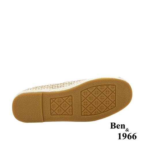 Ben&1966夏季清涼燙鑽休閒漁夫鞋-淺粉(236232)