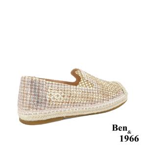 Ben&1966夏季清涼燙鑽休閒漁夫鞋-淺粉(236232)