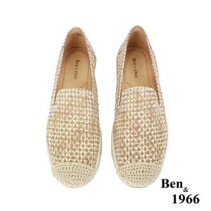 Ben&1966夏季清涼燙鑽休閒漁夫鞋-淺粉(236232)