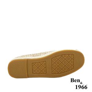 Ben&1966夏季清涼燙鑽休閒漁夫鞋-淺粉(236232)