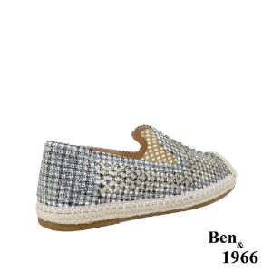 Ben&1966夏季清涼燙鑽休閒漁夫鞋-黑(236231)