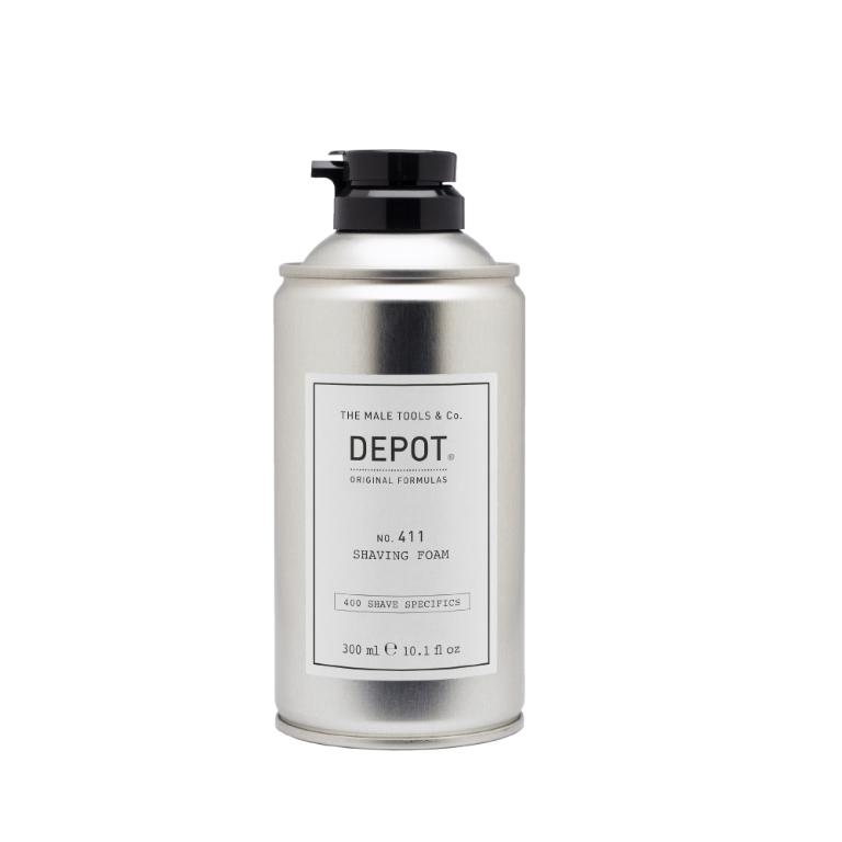 DEPOT no.411 涼感滋潤刮鬍泡 300ml