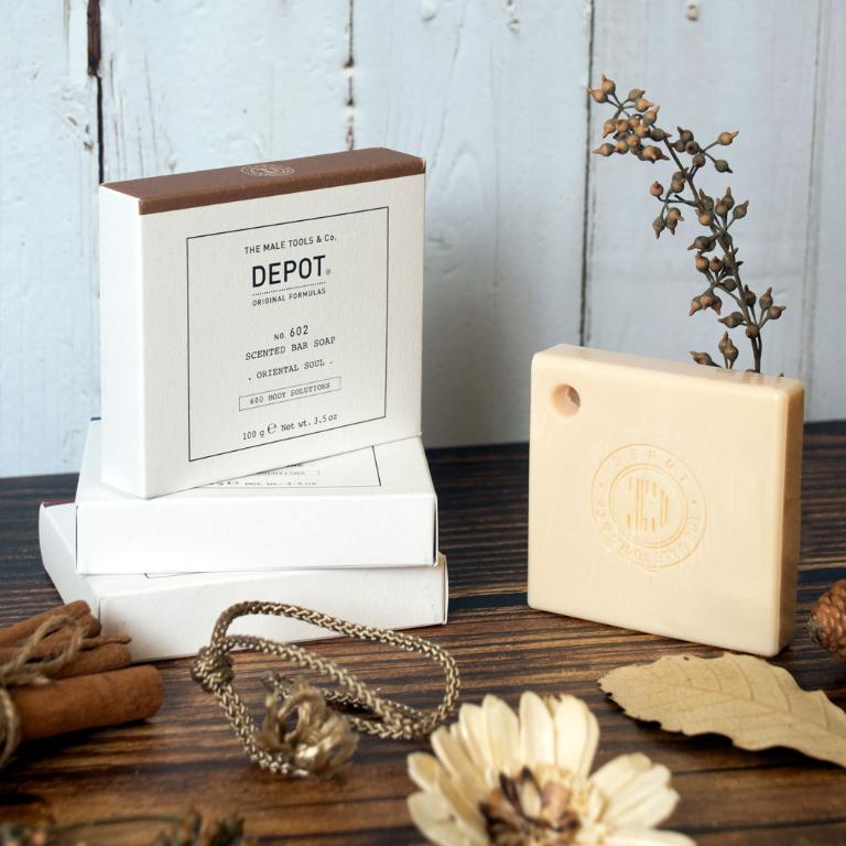 DEPOT no.602 香氛角皂(經典古龍水) 100g